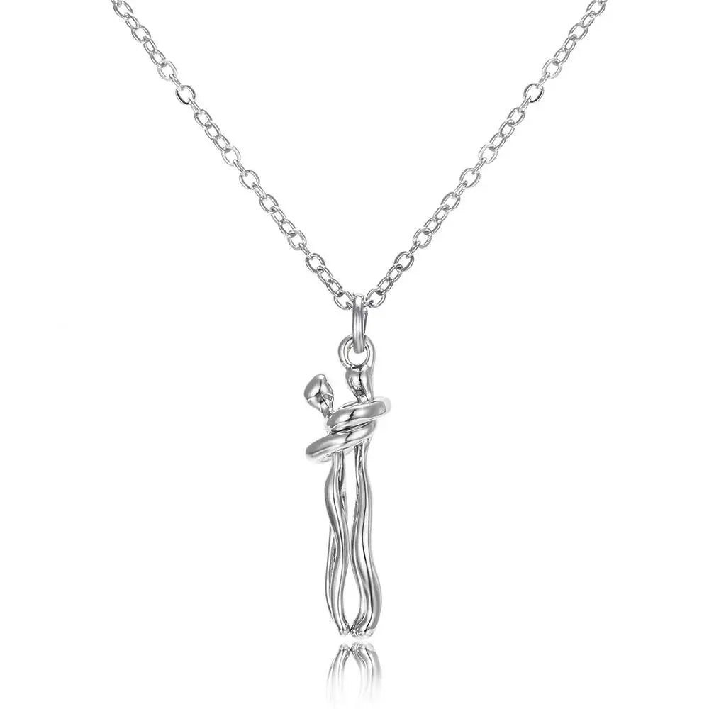 Grandpa Ron's Handmade Hugging Necklace