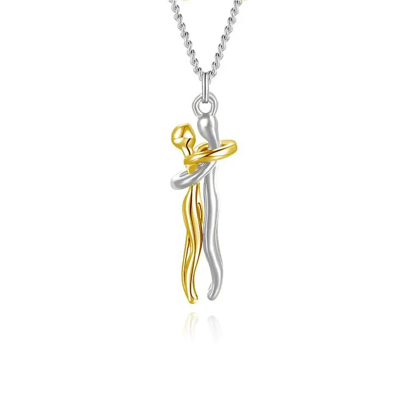 Grandpa Ron's Handmade Hugging Necklace