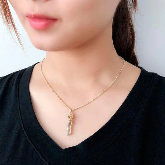 Grandpa Ron's Handmade Hugging Necklace